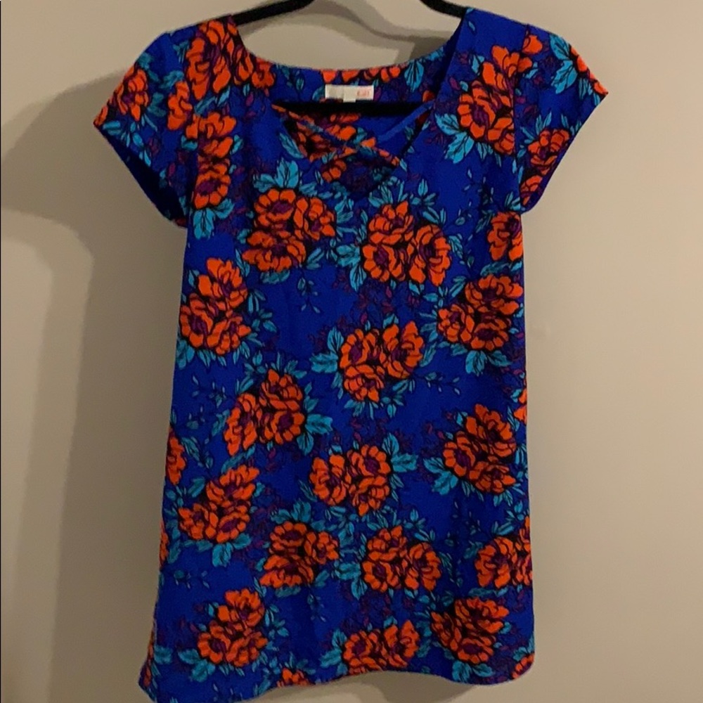 gianni bini floral dress.